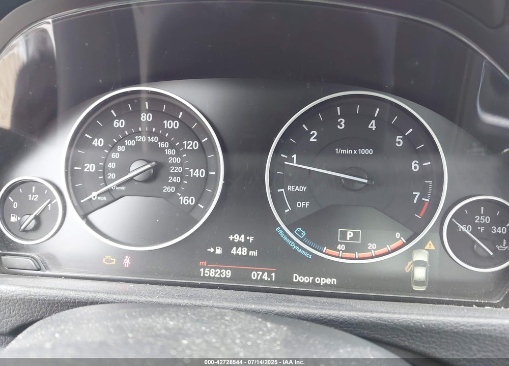 2016 BMW 3 SERIES VIN: WBA8E5G54GNT41656