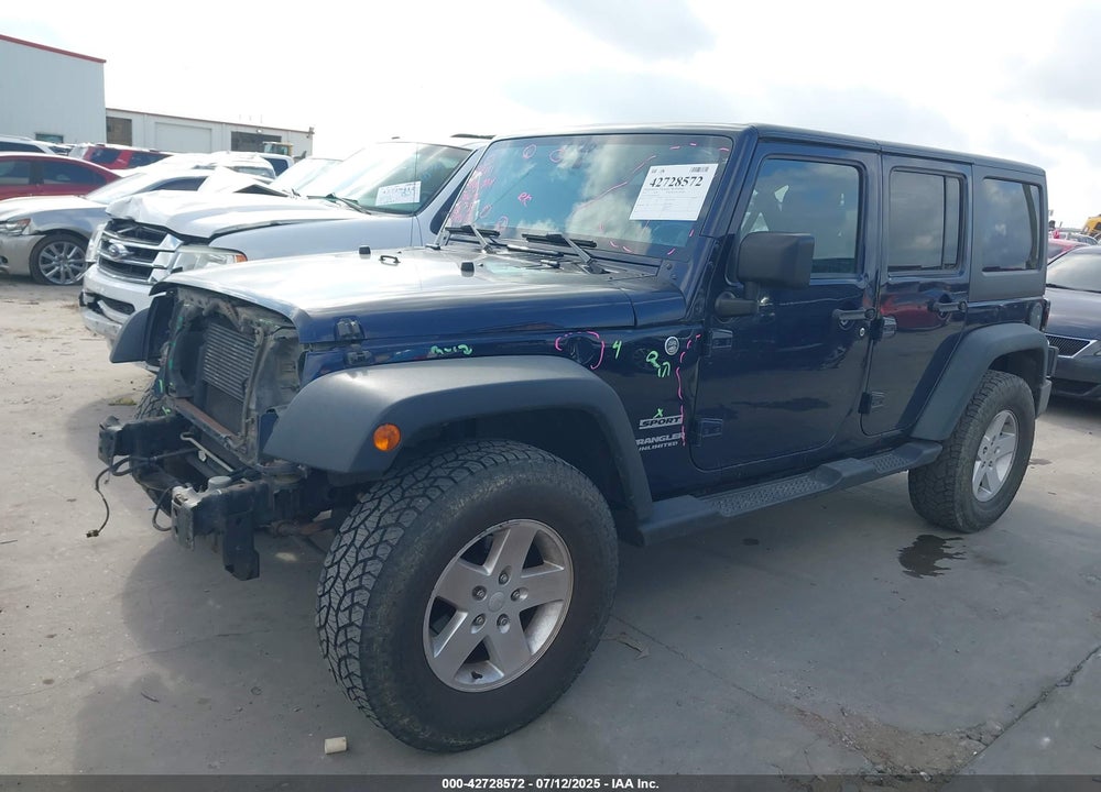 2013 JEEP WRANGLER UNLIMITED VIN: 1C4BJWDG6DL619108