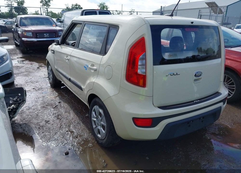 2012 KIA SOUL VIN: KNDJT2A57C7389264
