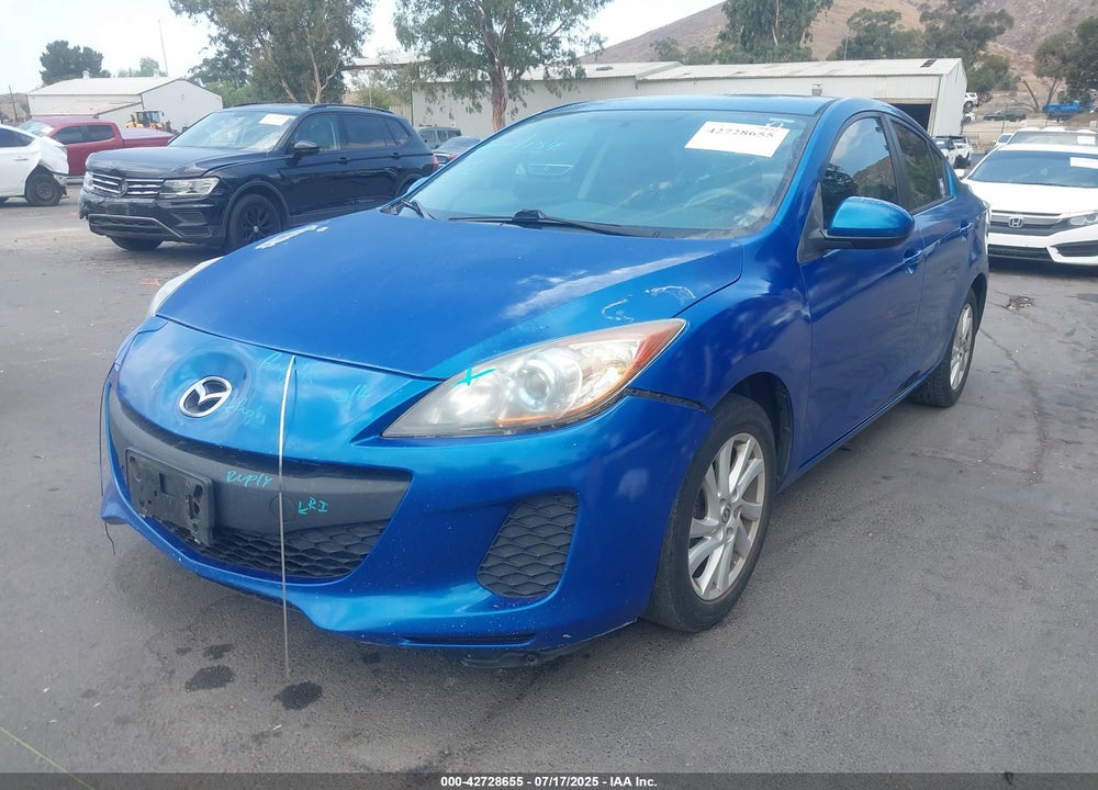 2012 MAZDA 3 VIN: JM1BL1V86C1537278