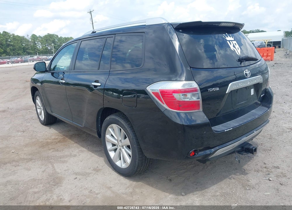 2008 TOYOTA HIGHLANDER HYBRID LIMITED VIN: JTEEW44A582005835