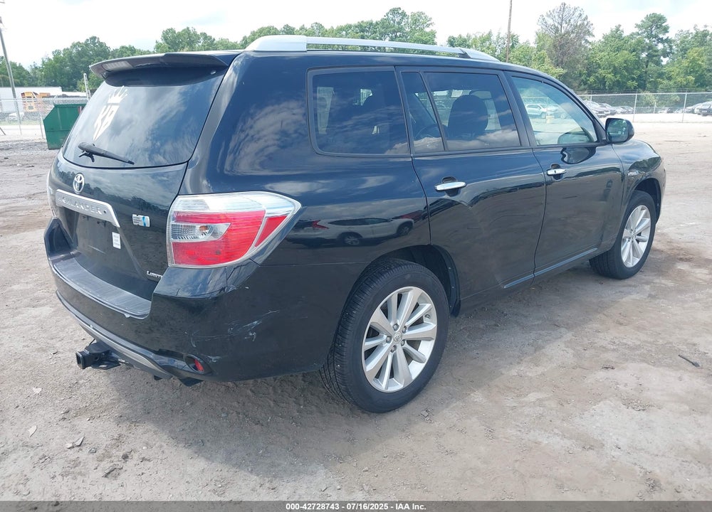 2008 TOYOTA HIGHLANDER HYBRID LIMITED VIN: JTEEW44A582005835