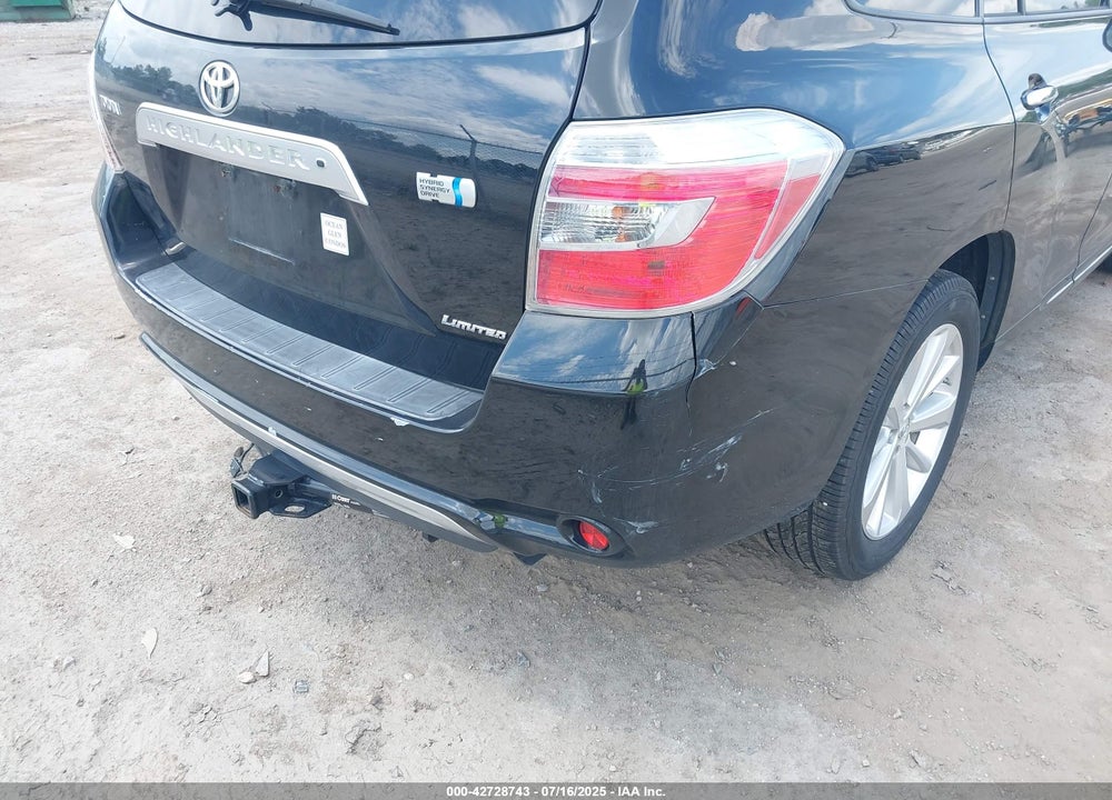 2008 TOYOTA HIGHLANDER HYBRID LIMITED VIN: JTEEW44A582005835