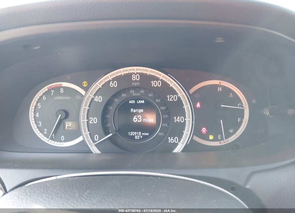 2016 HONDA ACCORD VIN: 1HGCR2F00GA079049