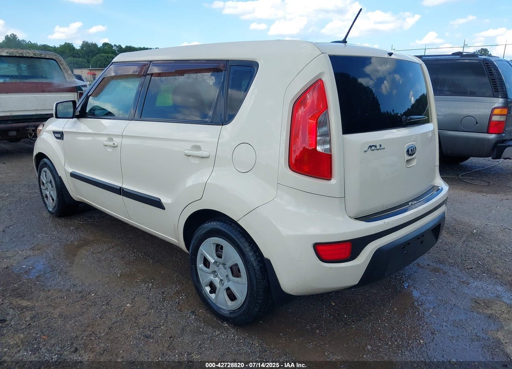 2013 KIA SOUL VIN: KNDJT2A5XD7768177