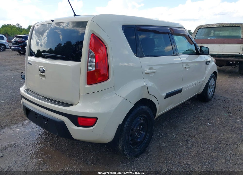 2013 KIA SOUL VIN: KNDJT2A5XD7768177