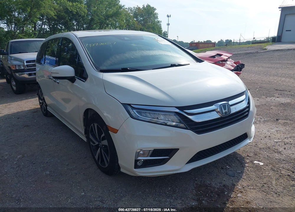 2018 HONDA ODYSSEY ELITE VIN: 5FNRL6H97JB084759