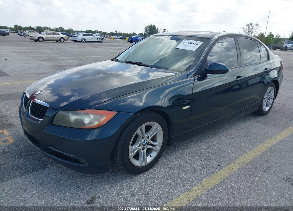 2008 BMW 328I VIN: WBAVA37528NL49372