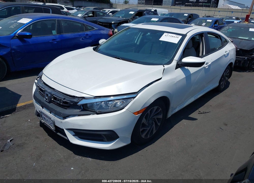 2018 HONDA CIVIC VIN: 2HGFC2F75JH564887