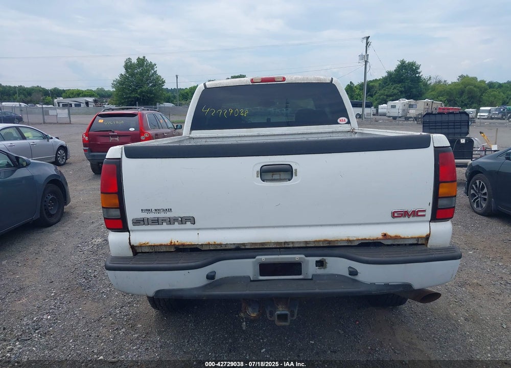 2007 GMC SIERRA VIN: 1GTHK29U47E155937
