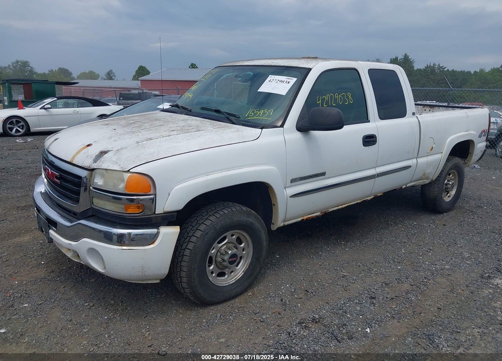 2007 GMC SIERRA VIN: 1GTHK29U47E155937