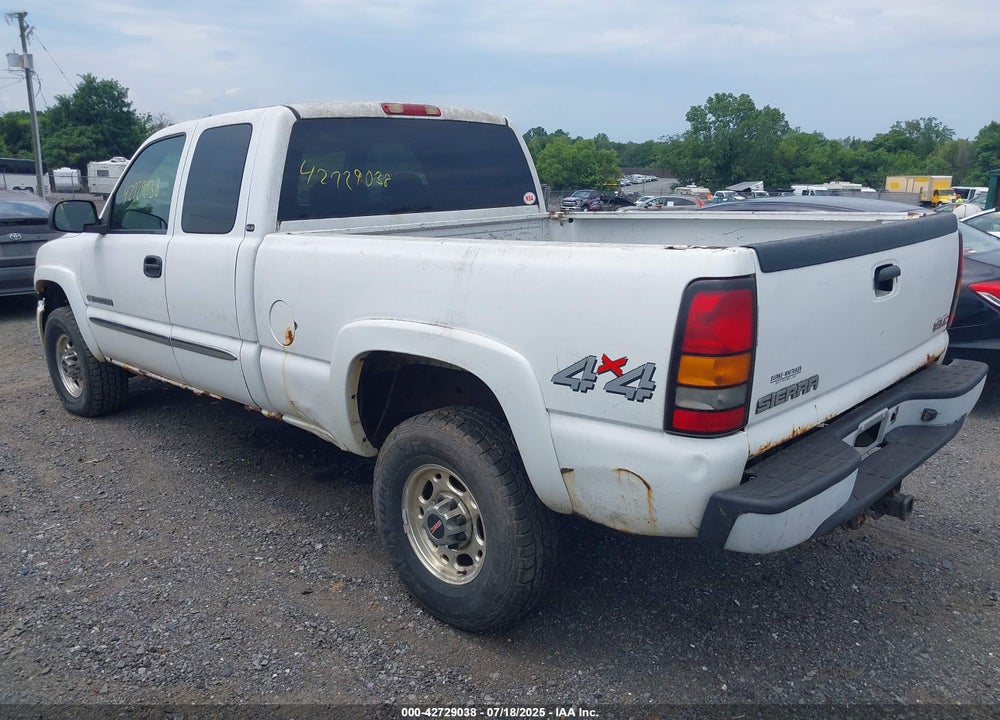 2007 GMC SIERRA VIN: 1GTHK29U47E155937