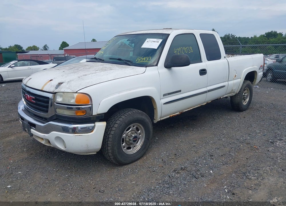 2007 GMC SIERRA VIN: 1GTHK29U47E155937
