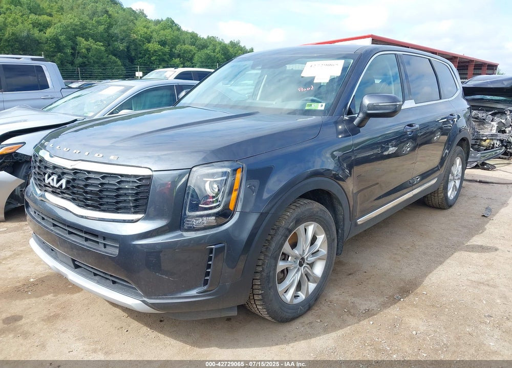 2022 KIA TELLURIDE VIN: 5XYP2DHC8NG218705