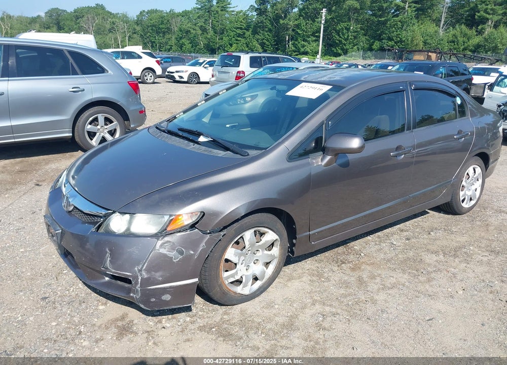 2011 HONDA CIVIC LX VIN: 2HGFA1F58BH505672