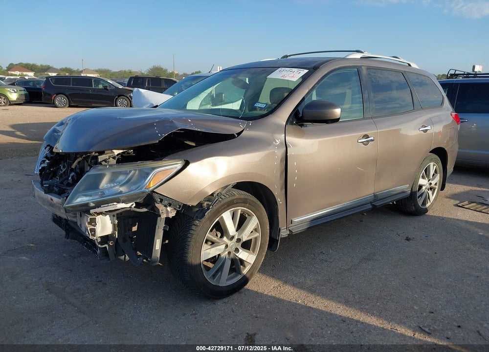 2013 NISSAN PATHFINDER VIN: 5N1AR2MN7DC674707