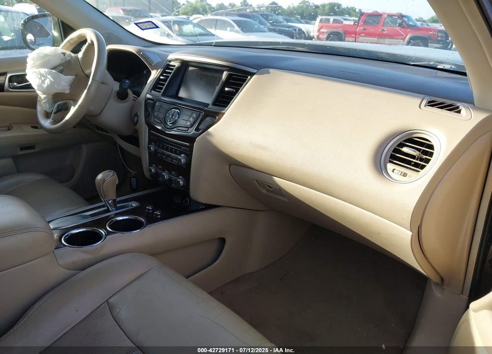 2013 NISSAN PATHFINDER VIN: 5N1AR2MN7DC674707
