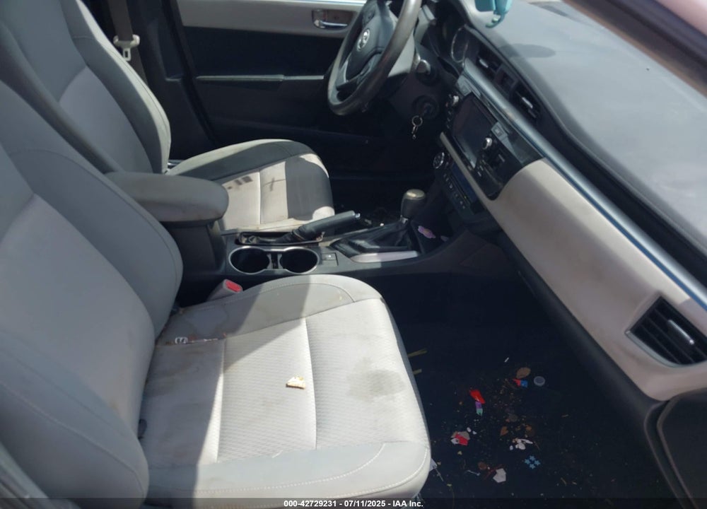 2014 TOYOTA COROLLA VIN: 2T1BURHE6EC051839