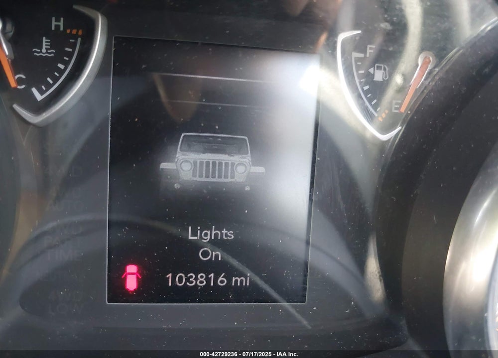 2019 JEEP WRANGLER UNLIMITED VIN: 1C4HJXDG2KW536268
