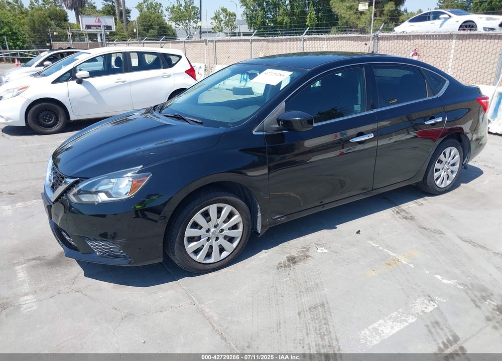 2017 NISSAN SENTRA SV VIN: 3N1AB7AP8HY316365