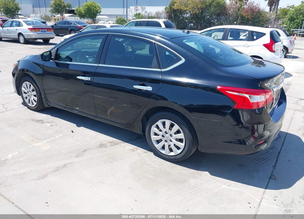 2017 NISSAN SENTRA SV VIN: 3N1AB7AP8HY316365