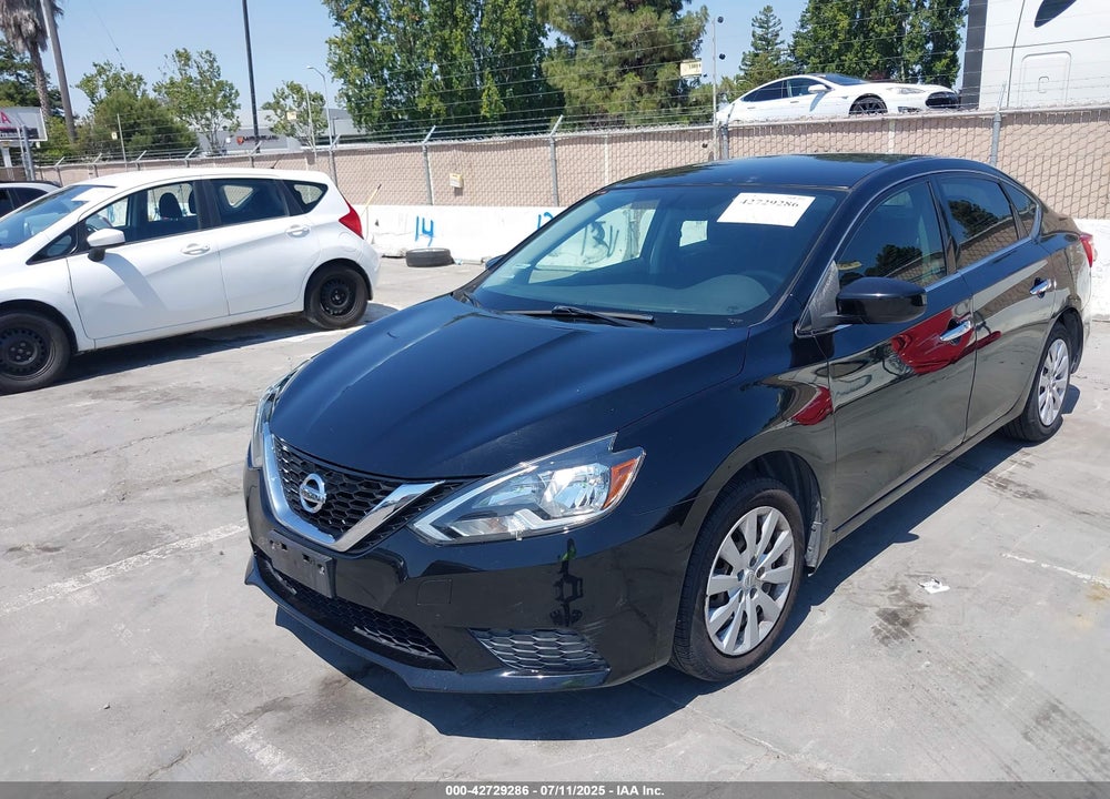 2017 NISSAN SENTRA SV VIN: 3N1AB7AP8HY316365