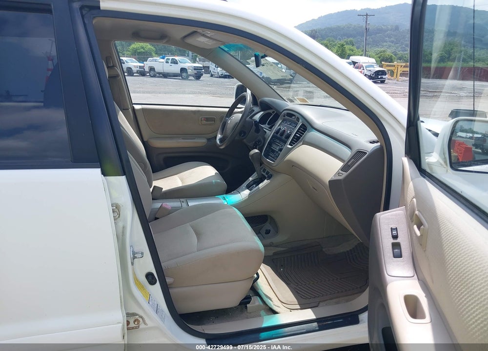 2005 TOYOTA HIGHLANDER V6 VIN: JTEEP21A050119609