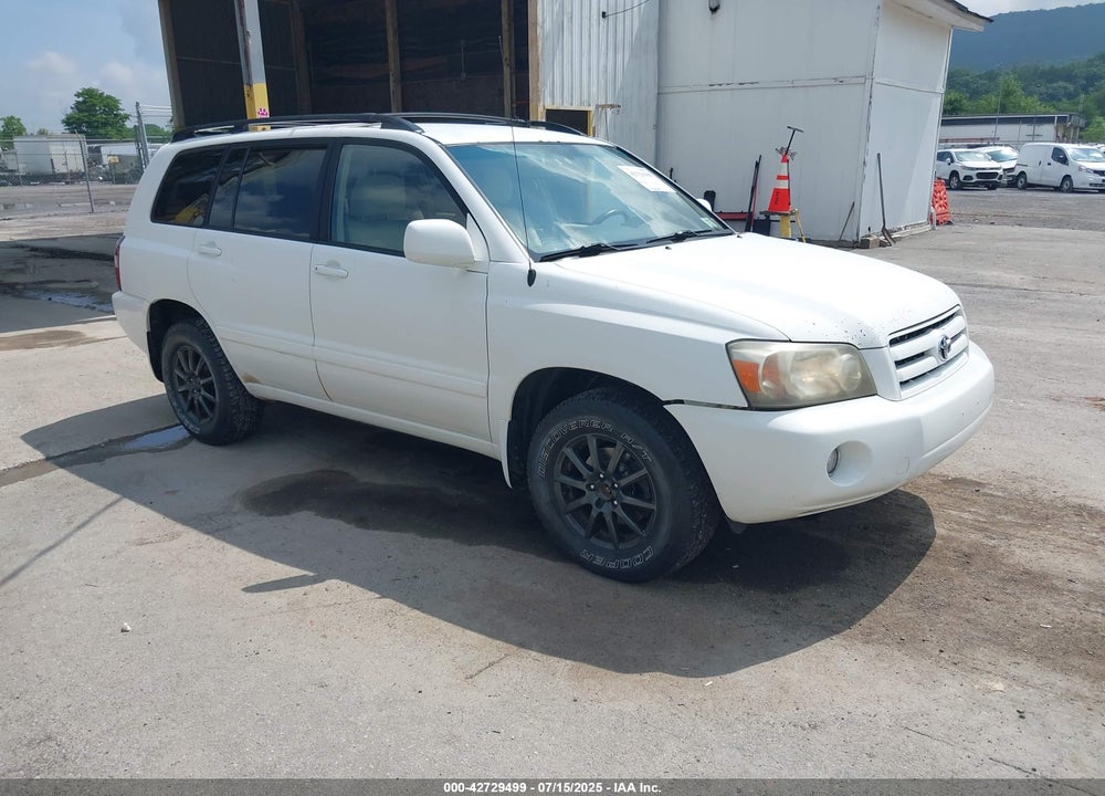 2005 TOYOTA HIGHLANDER V6 VIN: JTEEP21A050119609