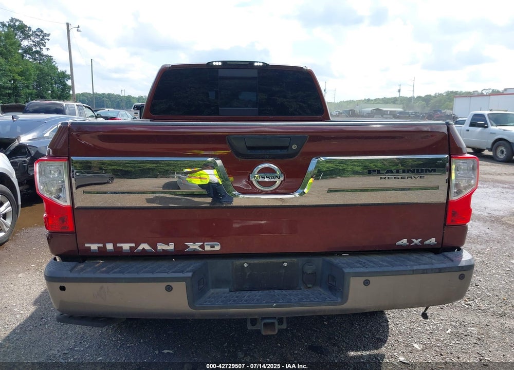 2017 NISSAN TITAN XD PLATINUM RESERVE DIESEL VIN: 1N6BA1F48HN515720