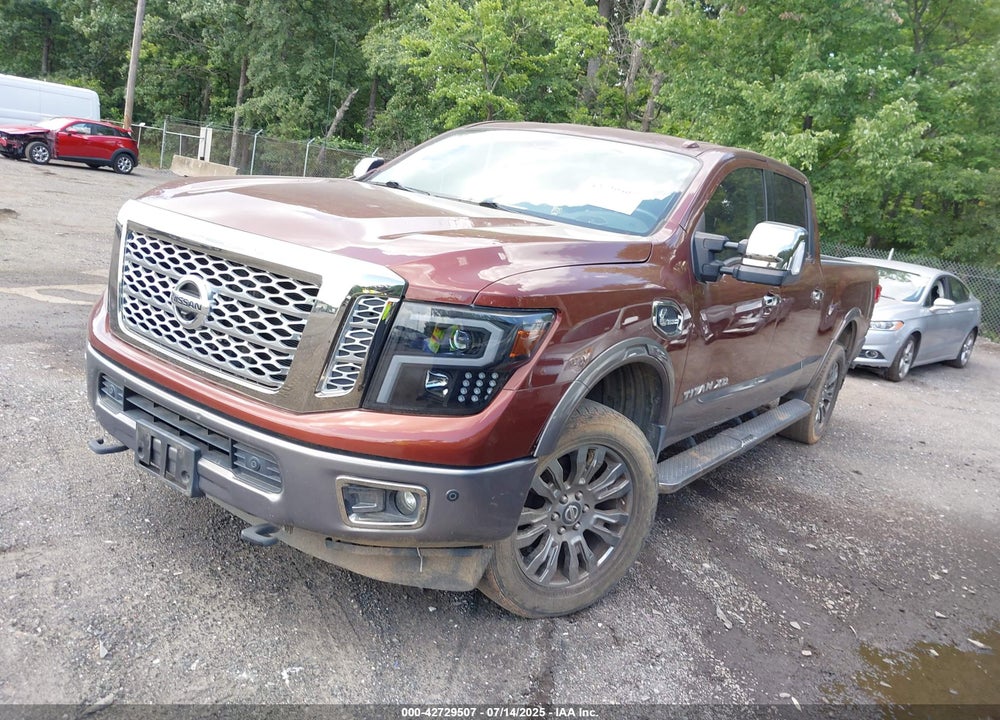 2017 NISSAN TITAN XD PLATINUM RESERVE DIESEL VIN: 1N6BA1F48HN515720