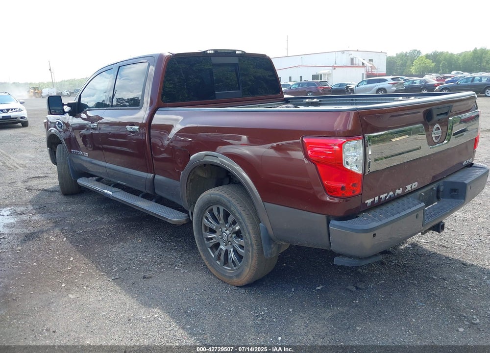 2017 NISSAN TITAN XD PLATINUM RESERVE DIESEL VIN: 1N6BA1F48HN515720