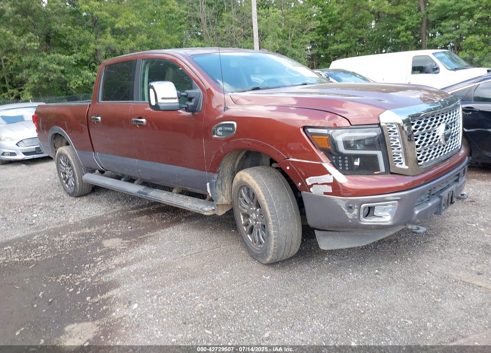 2017 NISSAN TITAN XD PLATINUM RESERVE DIESEL VIN: 1N6BA1F48HN515720