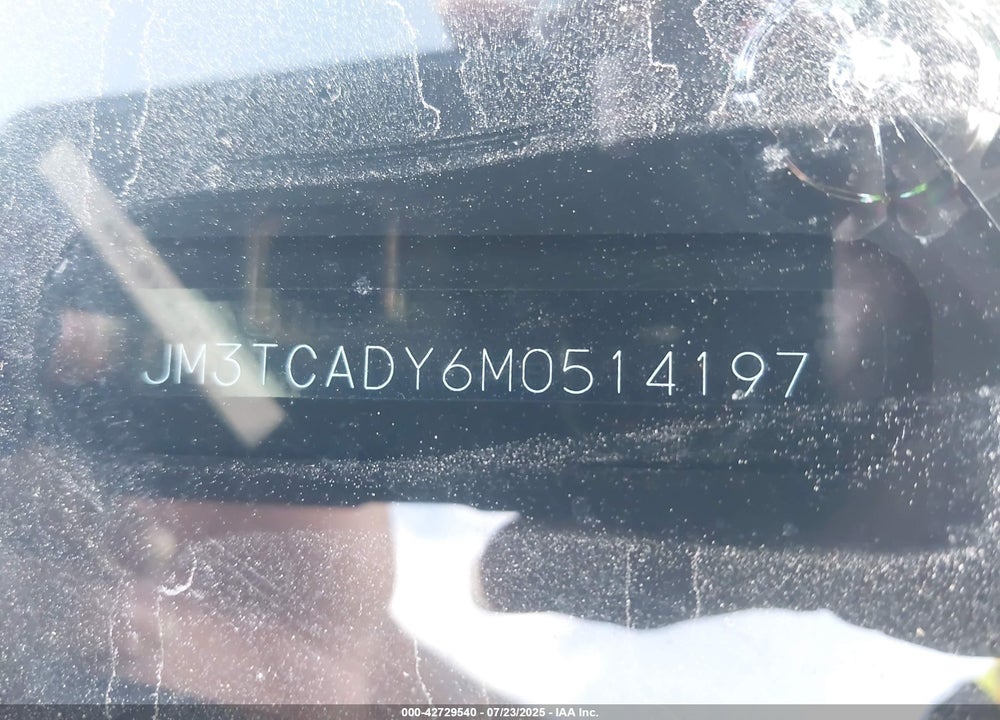 2021 MAZDA CX-9 VIN: JM3TCADY6M0514197