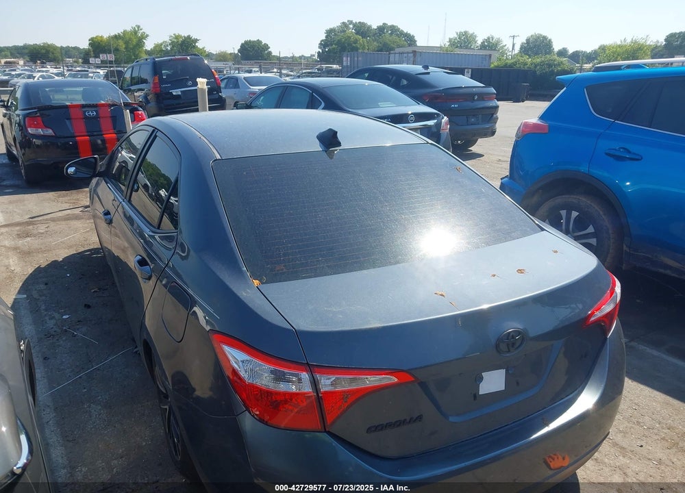 2015 TOYOTA COROLLA LE VIN: 2T1BURHE2FC277278