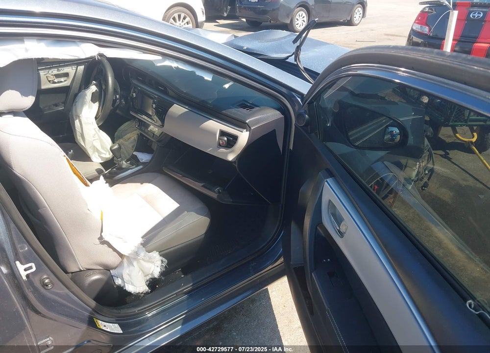 2015 TOYOTA COROLLA LE VIN: 2T1BURHE2FC277278