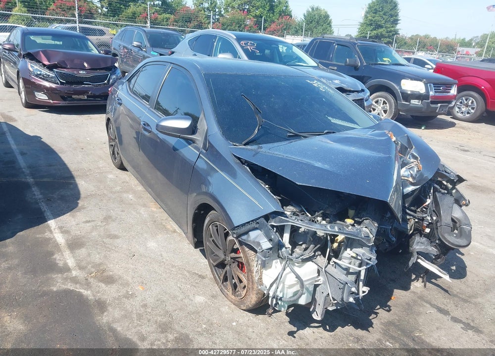 2015 TOYOTA COROLLA LE VIN: 2T1BURHE2FC277278