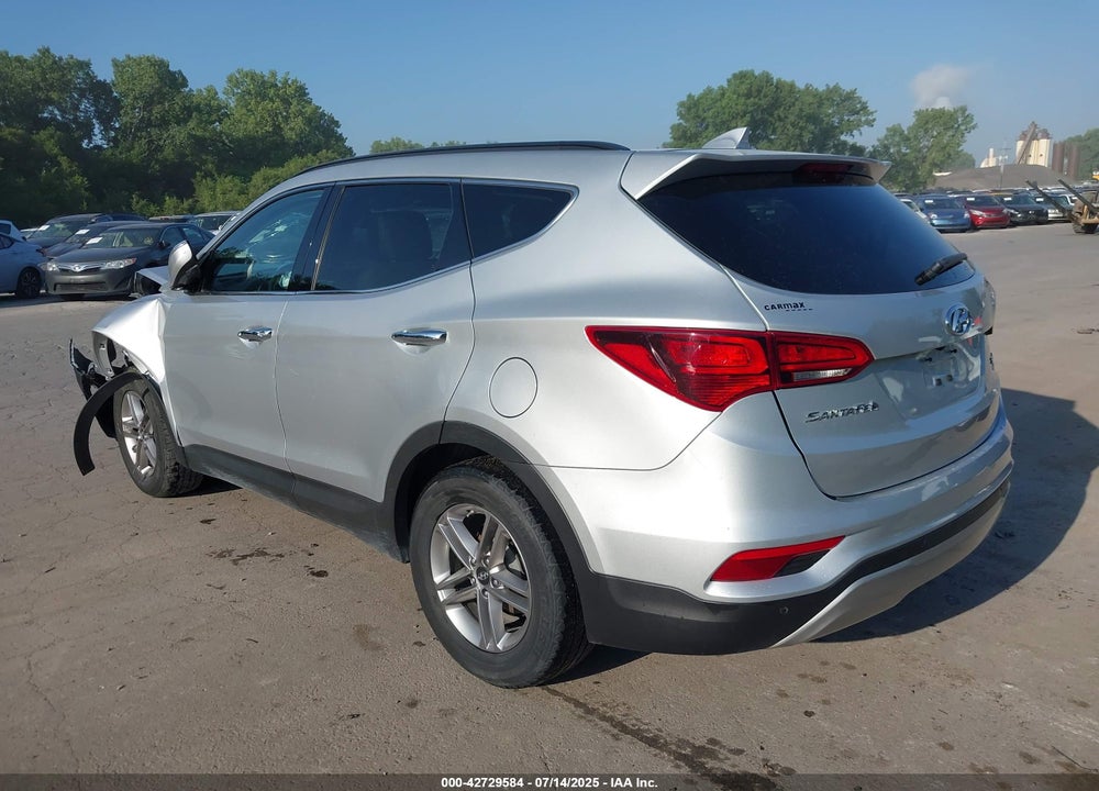 2017 HYUNDAI SANTA FE VIN: 5XYZUDLB6HG491163