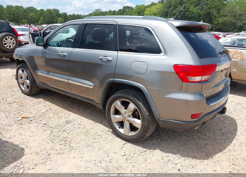2013 JEEP GRAND CHEROKEE OVERLAND VIN: 1C4RJFCT6DC590867