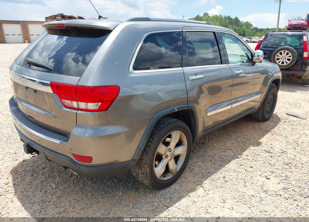 2013 JEEP GRAND CHEROKEE OVERLAND VIN: 1C4RJFCT6DC590867