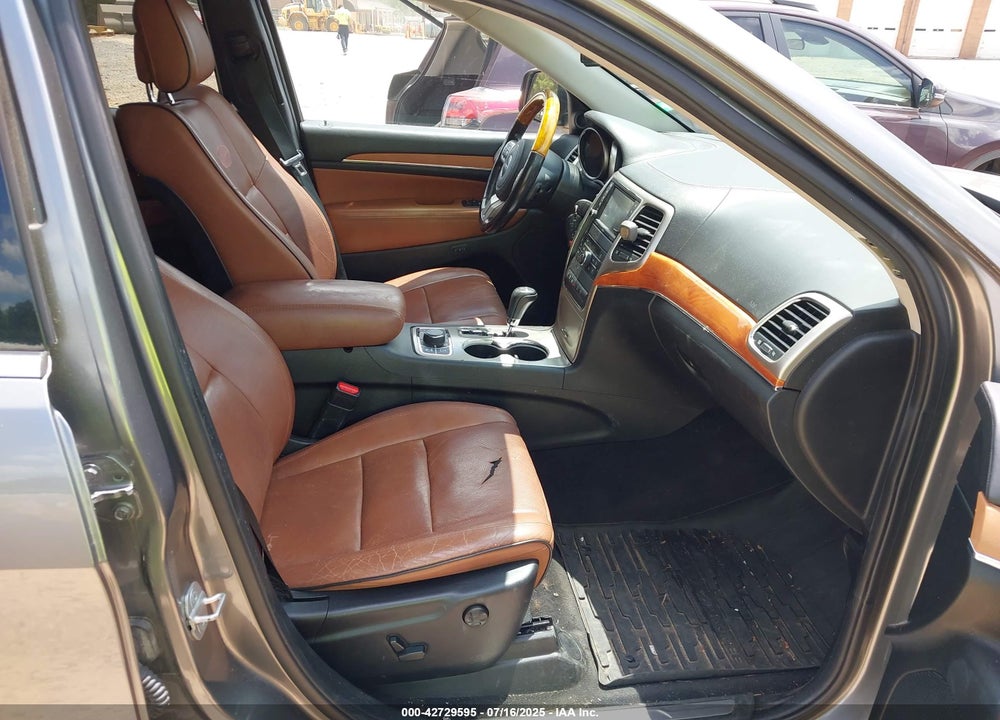 2013 JEEP GRAND CHEROKEE OVERLAND VIN: 1C4RJFCT6DC590867