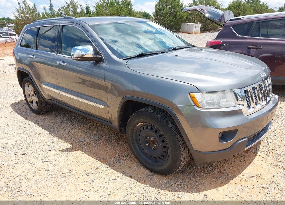 2013 JEEP GRAND CHEROKEE OVERLAND VIN: 1C4RJFCT6DC590867