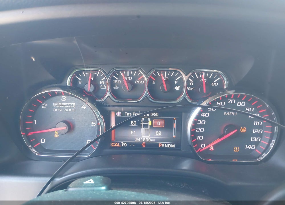 2015 GMC SIERRA 1500 VIN: 3GTU2VEC7FG381734
