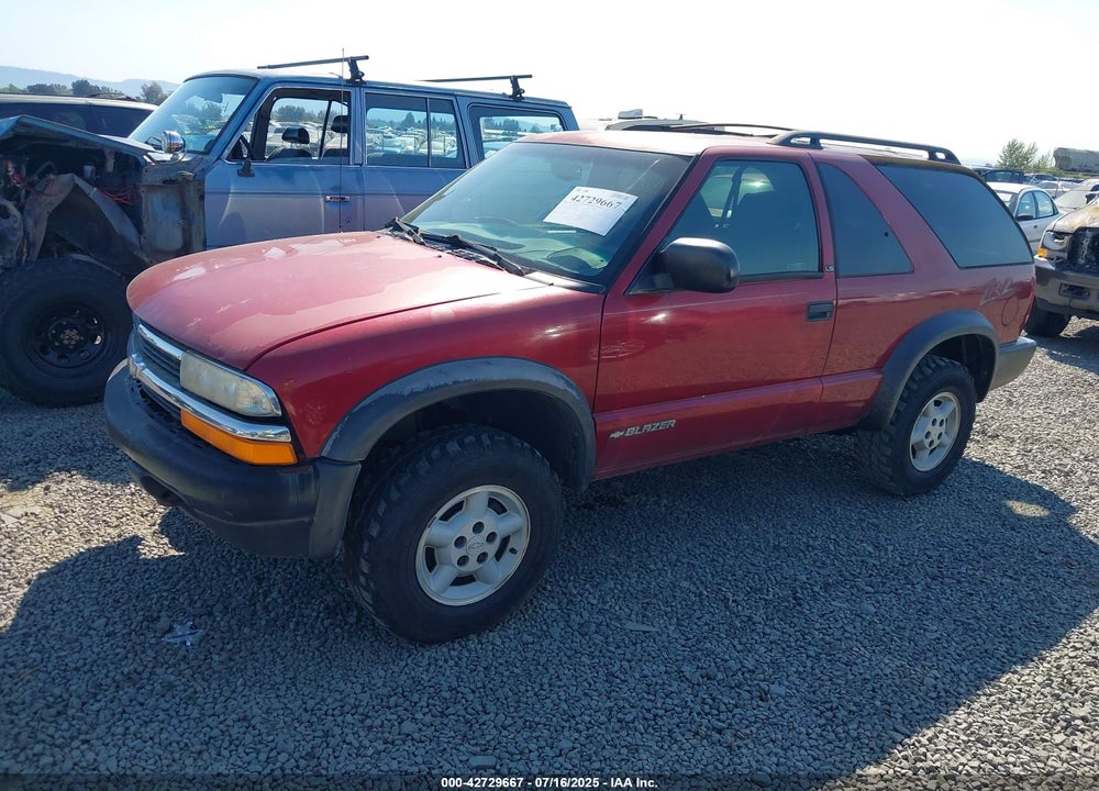 1999 CHEVROLET BLAZER LS VIN: 1GNCT18W6XK240758