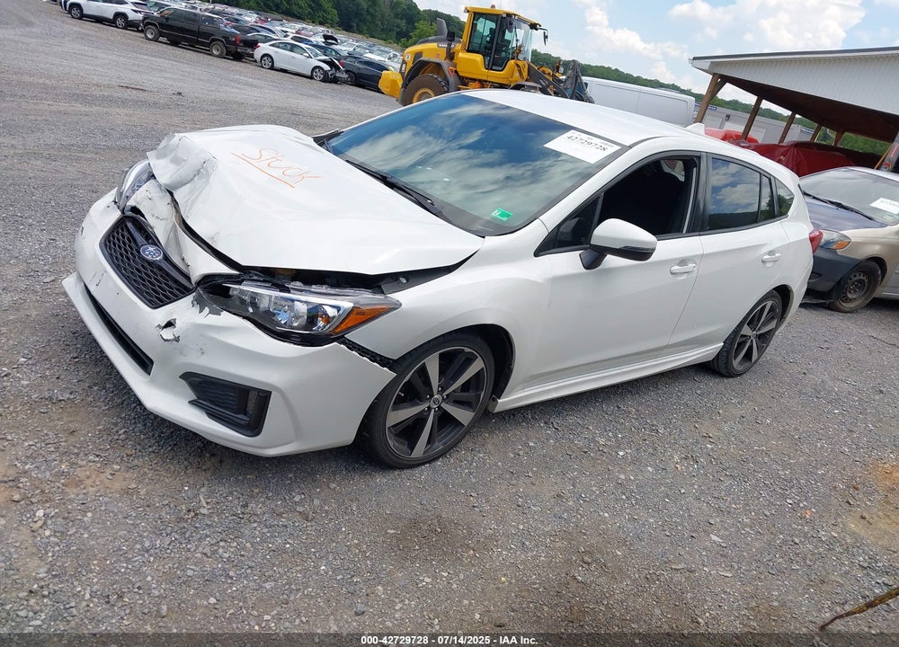 2017 SUBARU IMPREZA VIN: 4S3GTAK62H3720844