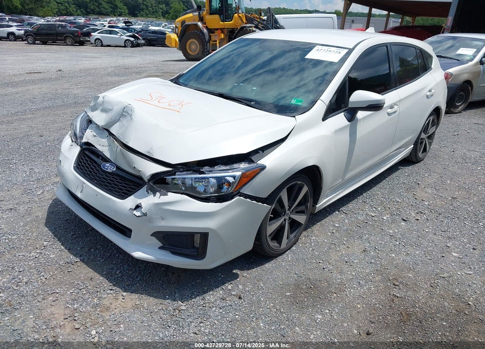 2017 SUBARU IMPREZA VIN: 4S3GTAK62H3720844