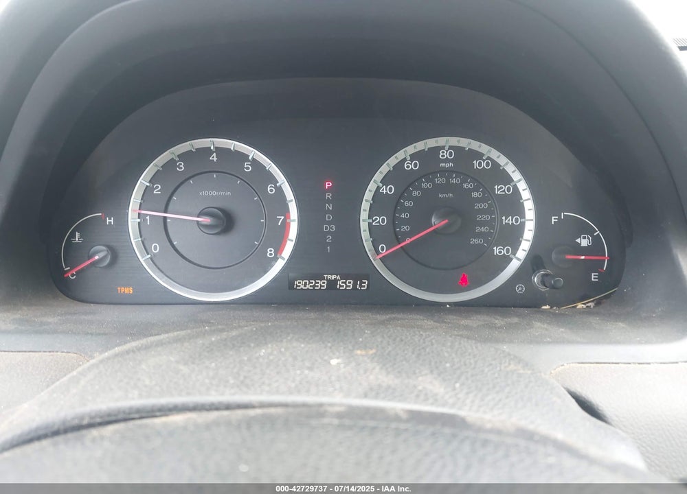 2008 HONDA ACCORD VIN: 1HGCP26308A023419