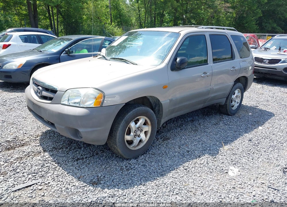 2002 MAZDA TRIBUTE DX VIN: 4F2YU06B42KM20366