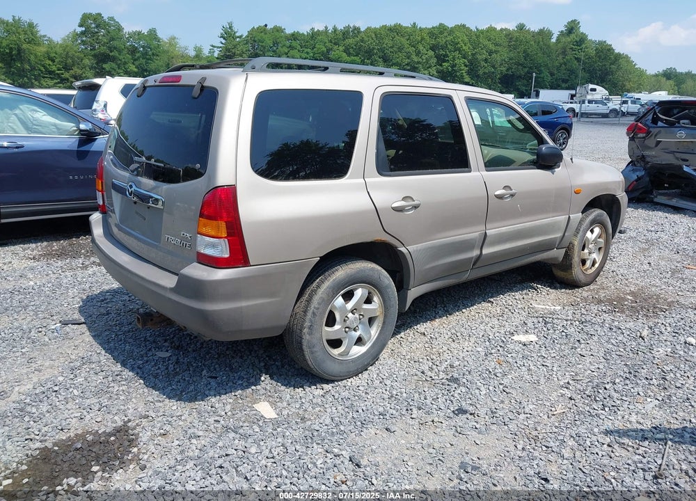 2002 MAZDA TRIBUTE DX VIN: 4F2YU06B42KM20366