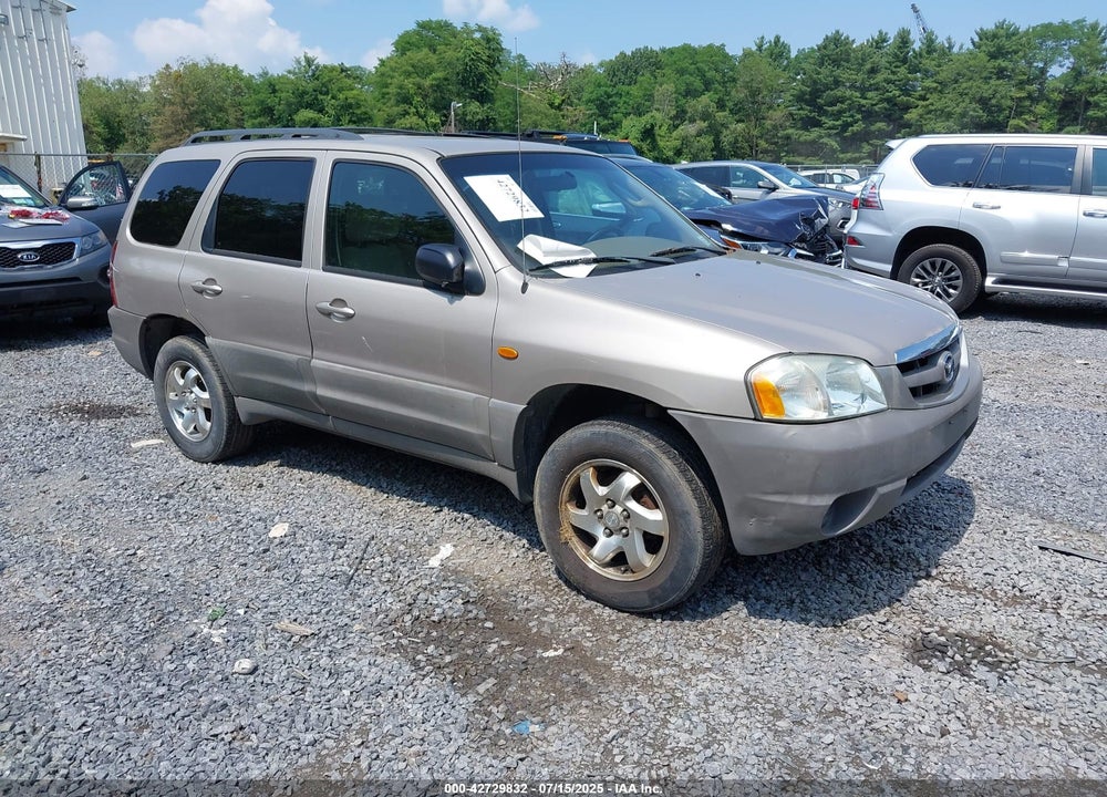 2002 MAZDA TRIBUTE DX VIN: 4F2YU06B42KM20366