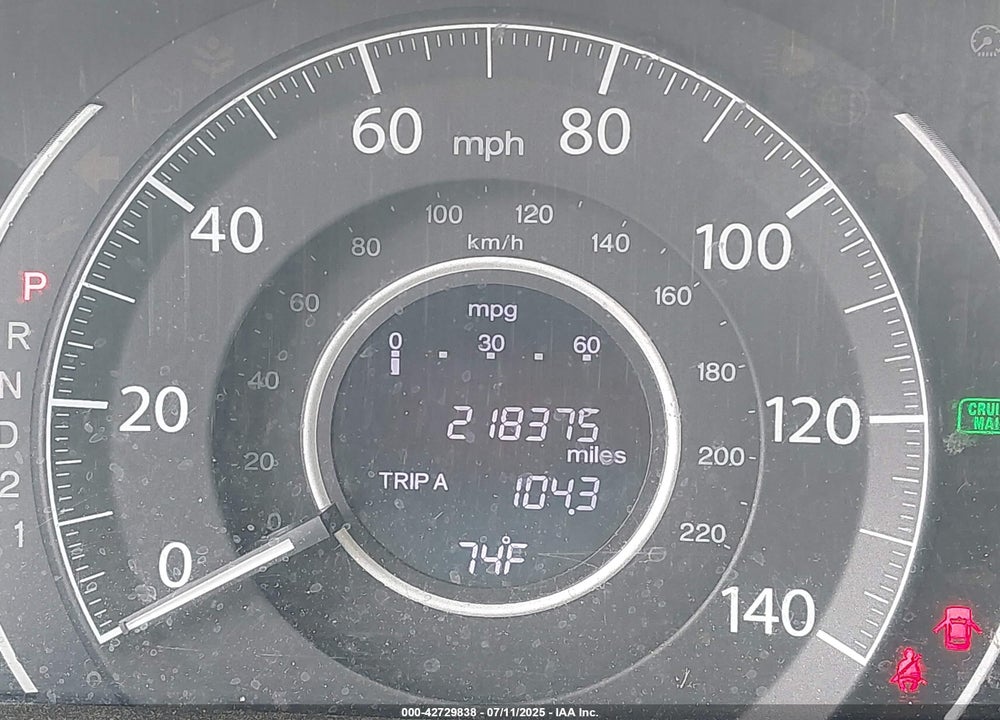 2014 HONDA CR-V VIN: 5J6RM4H74EL068239
